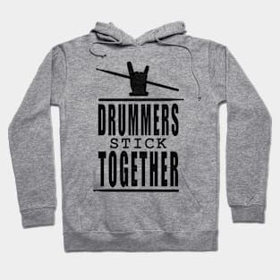 Drummers Stick Together Hoodie